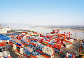 2014年1月四川省港口吞吐量同比增长13%